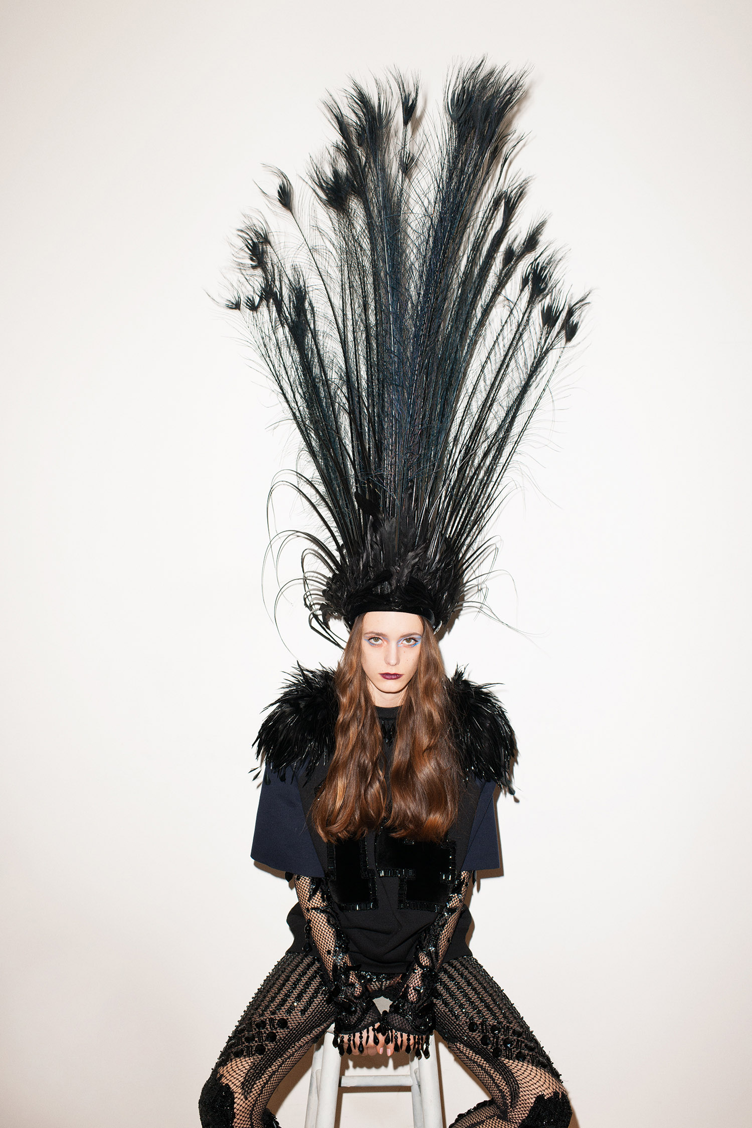 Stacey Martin by Terry Richardson (Best Of The Season - Purple Fashion #21 Spring-Summer 2014) 4