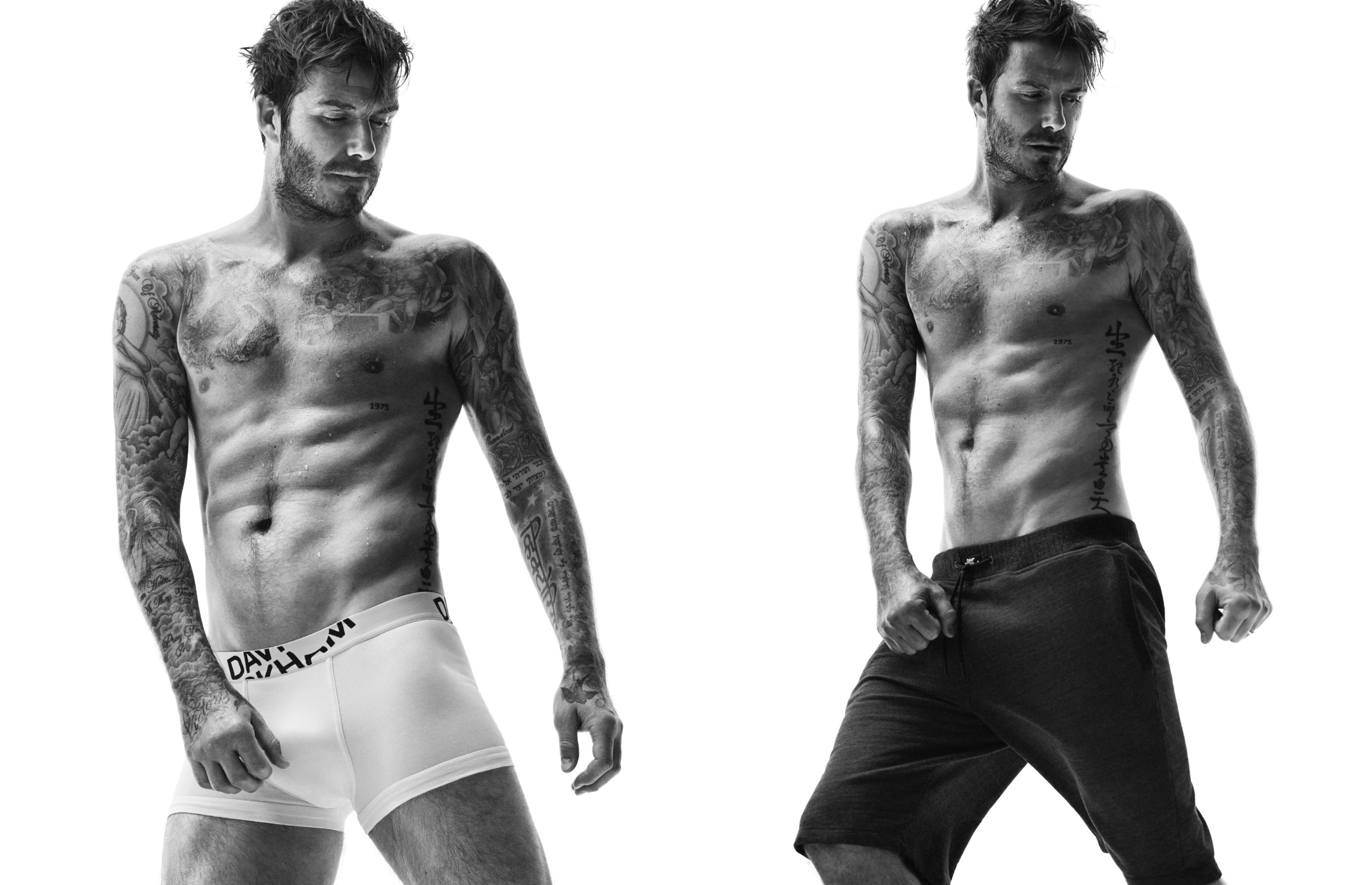H&M DAVID BECKHAM BODYWEAR 2014 秋季系列