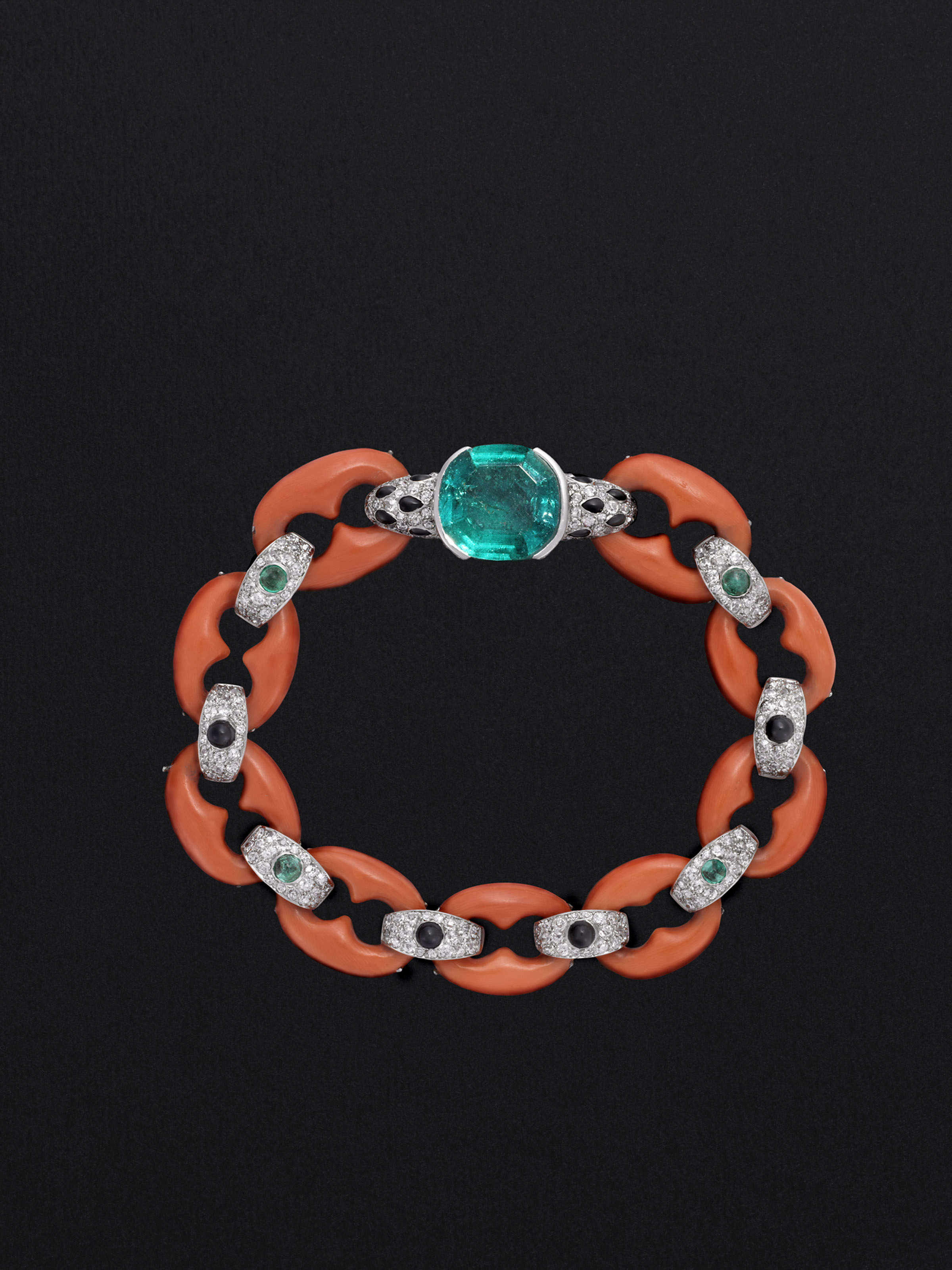 Bracelet_ Cartier Paris_ 1922 _coral_