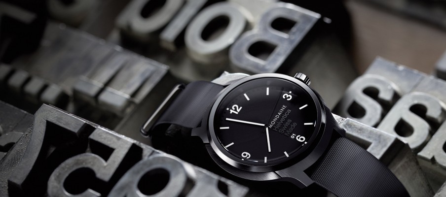 Mondaine x Helvetica 推出智能手表