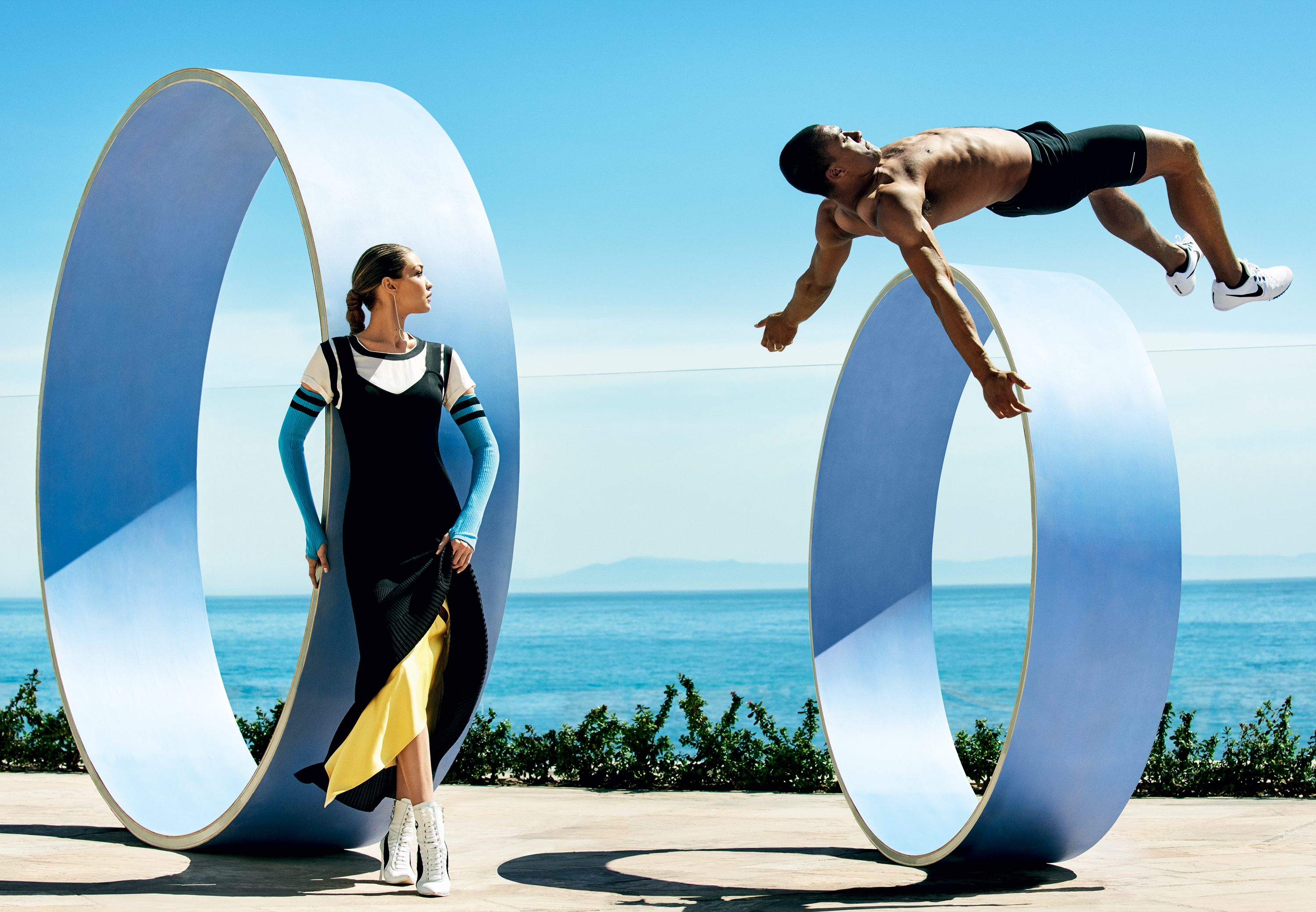 VOGUE 美国版的时尚奥运大片