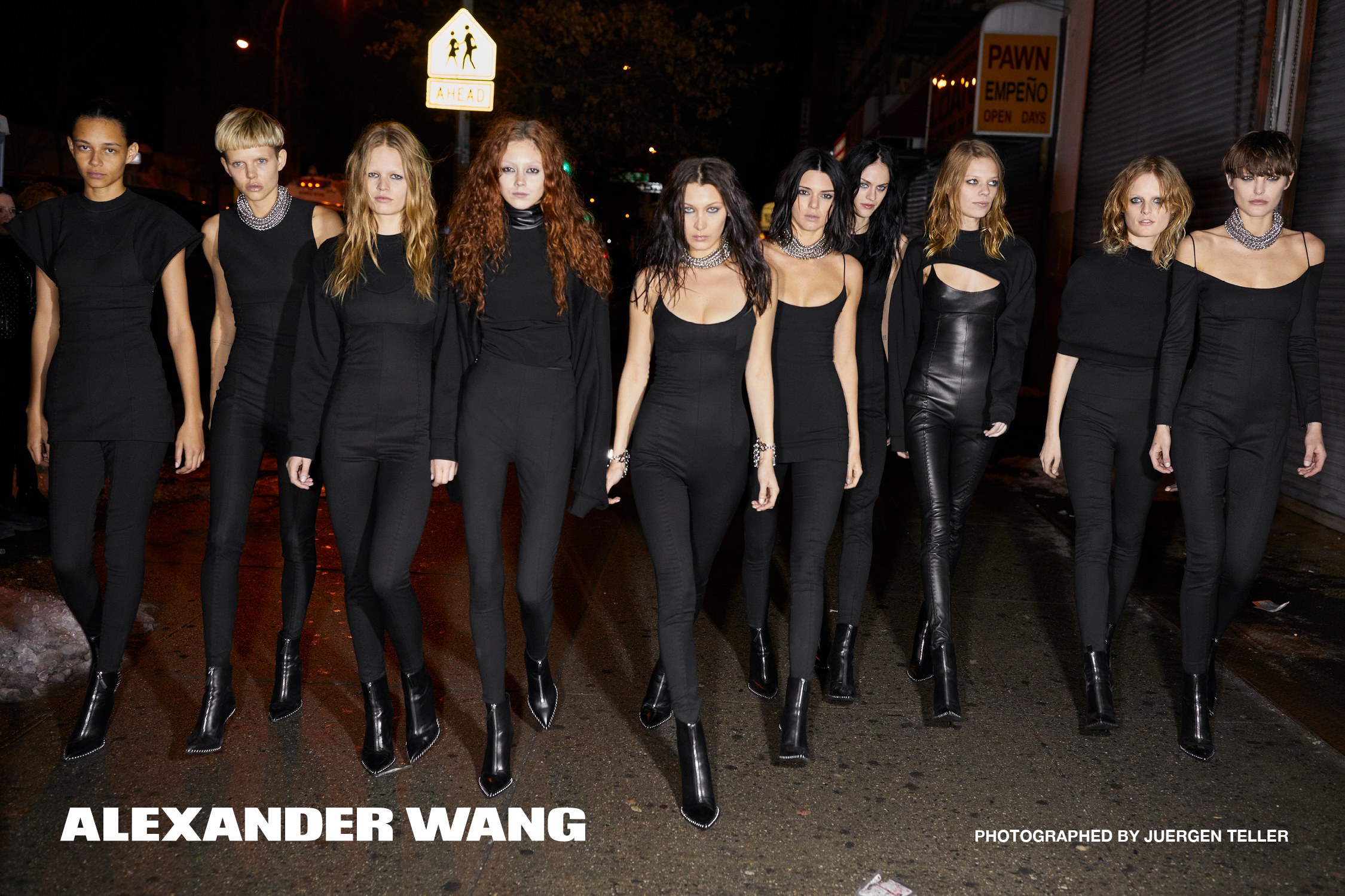 ALEXANDER WANG fall 2017 campaign ?