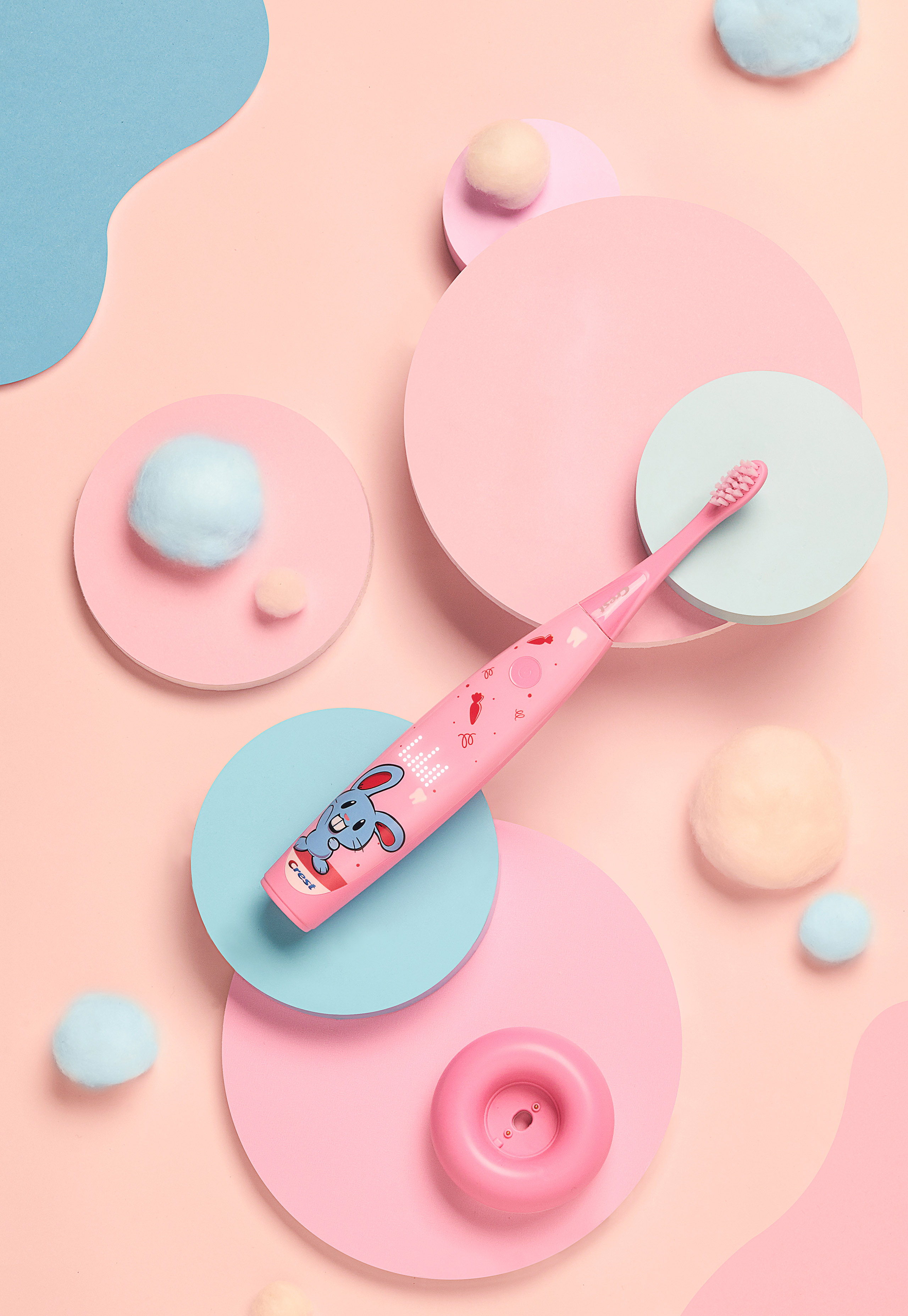 佳洁士S7000K智能音乐儿童电动牙刷