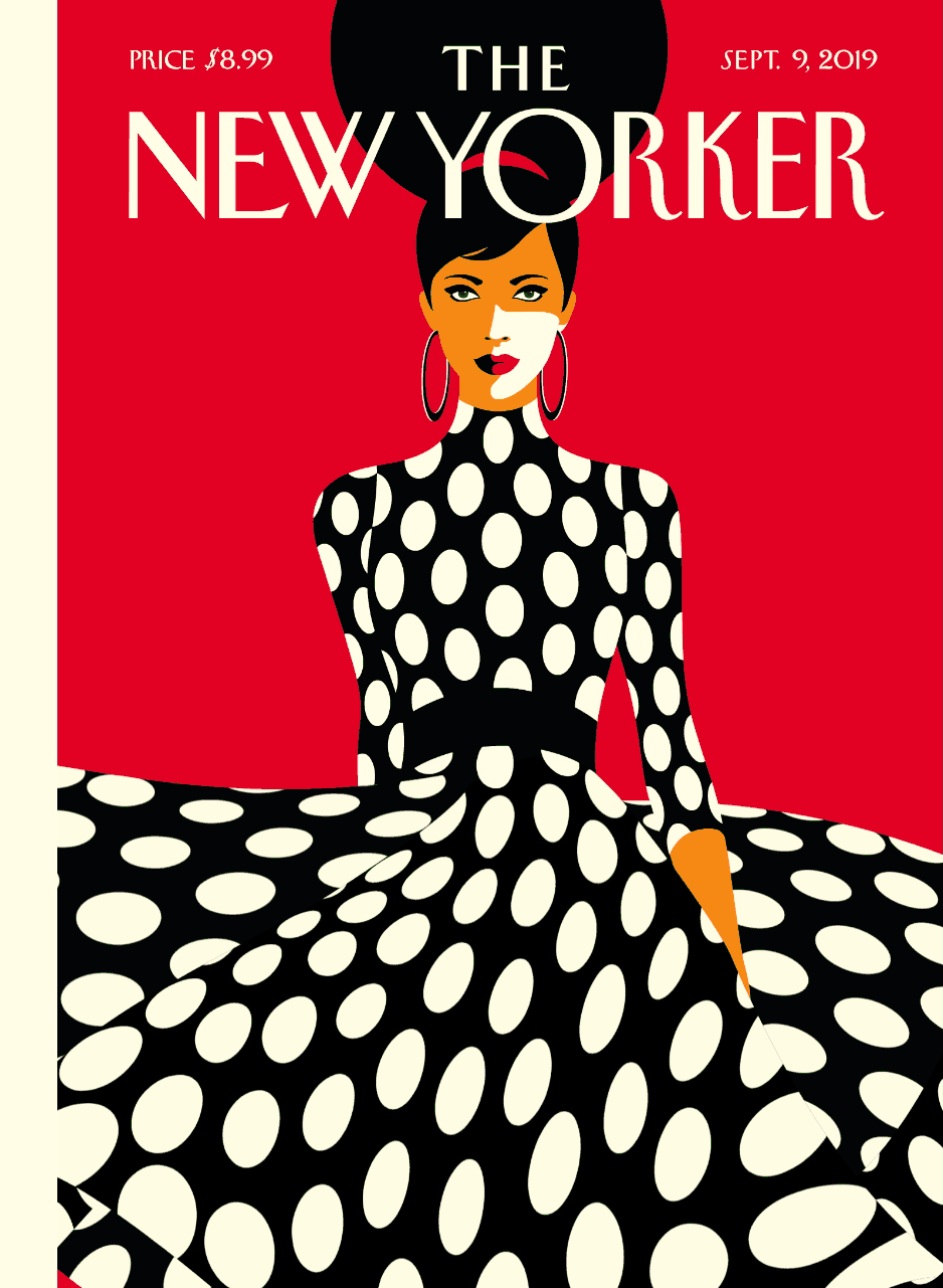The New Yorker Sept.9.2019 时尚杂志封面，摄影师作品展示