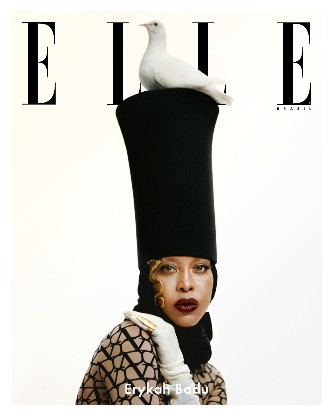 Elle Brazil Volume #12 2023 : Erykah Badu