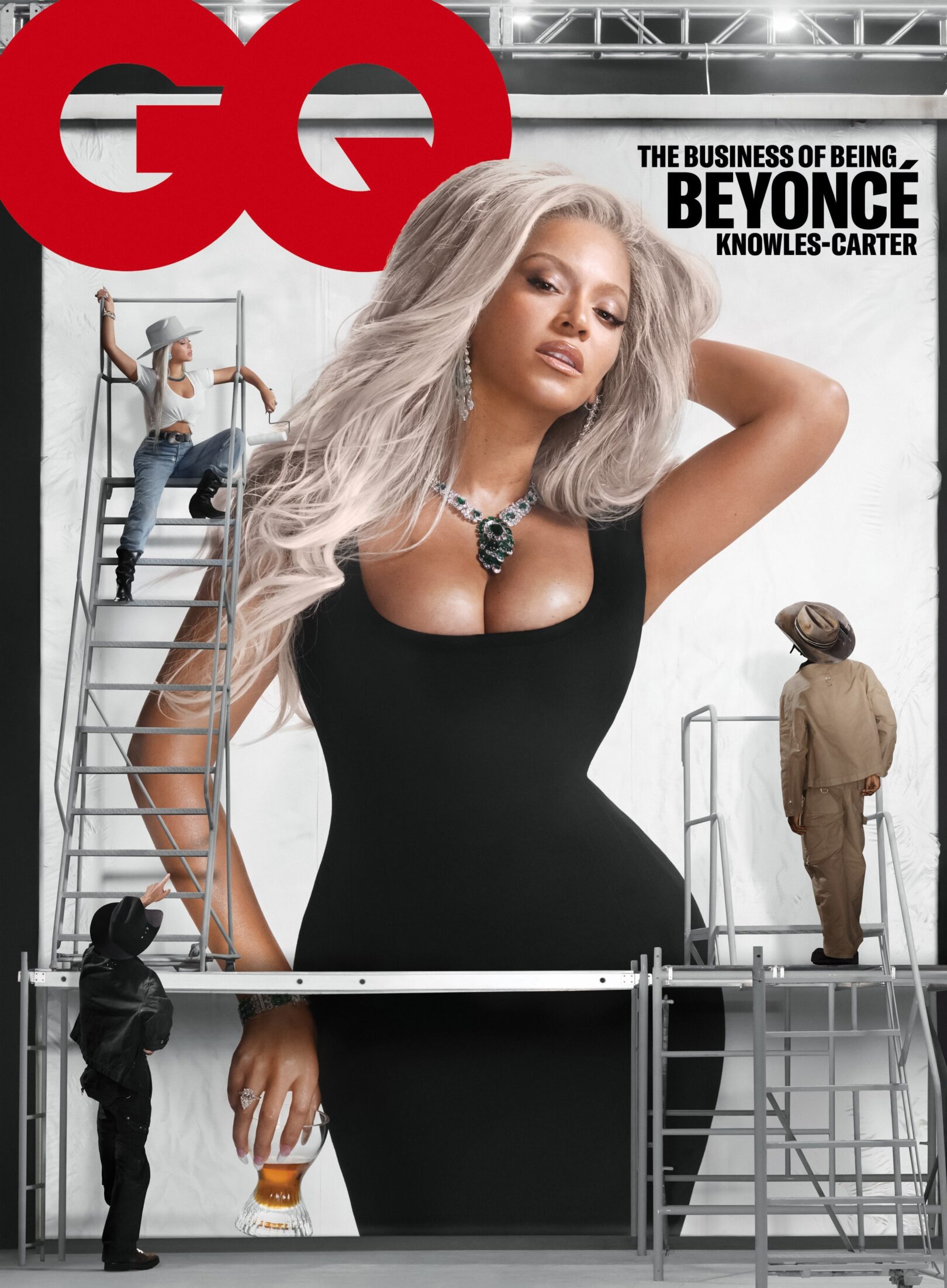 US GQ October 2024 : Beyoncé