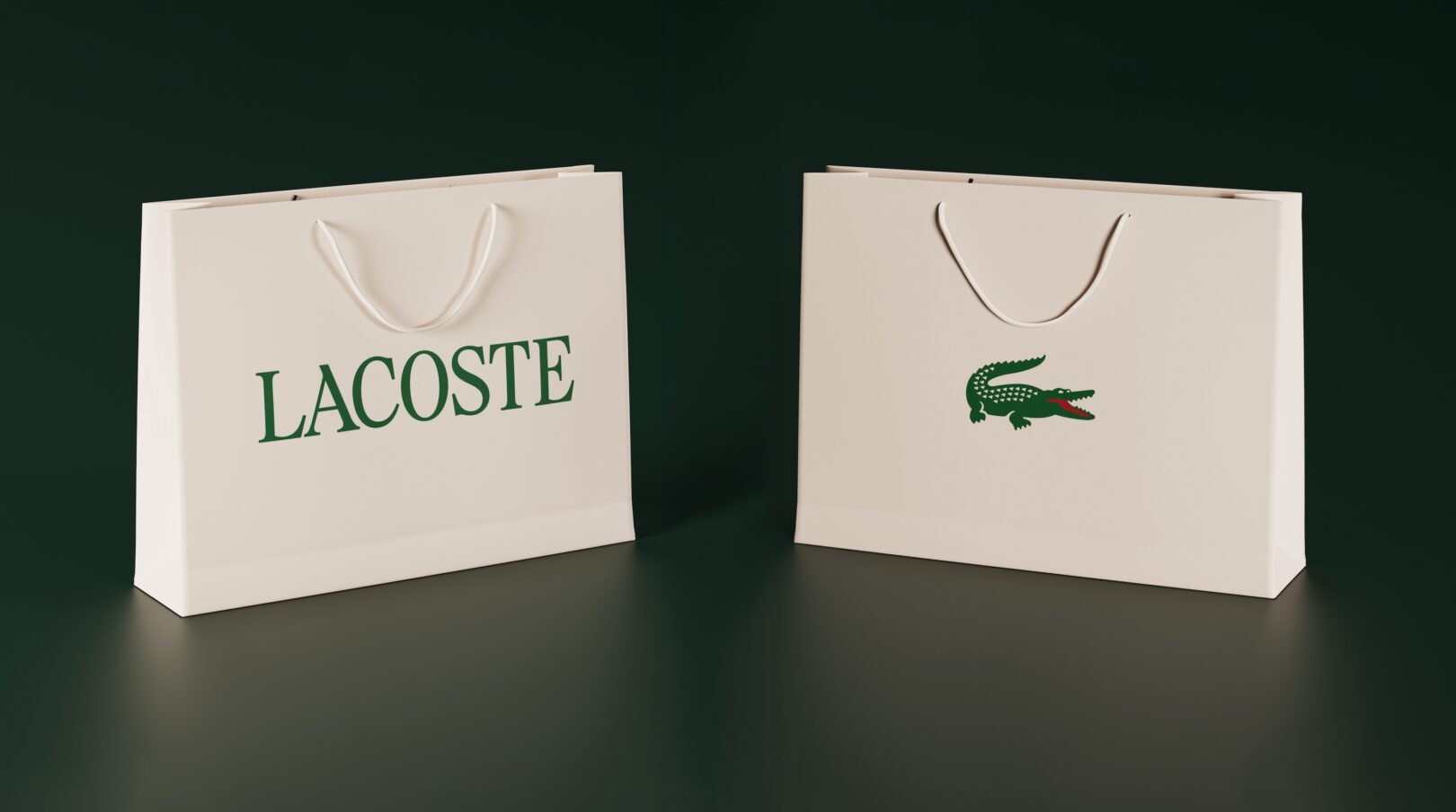 Lacoste evolves its visual identity