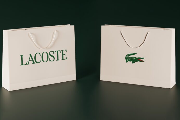Lacoste evolves its visual identity